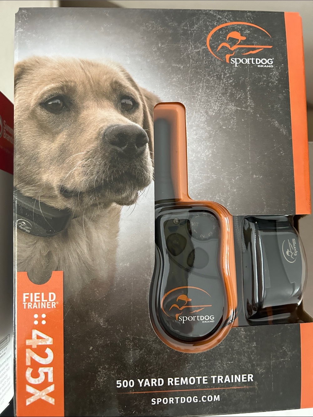 425X Remote Trainer Collar - Black and Gray sport dog